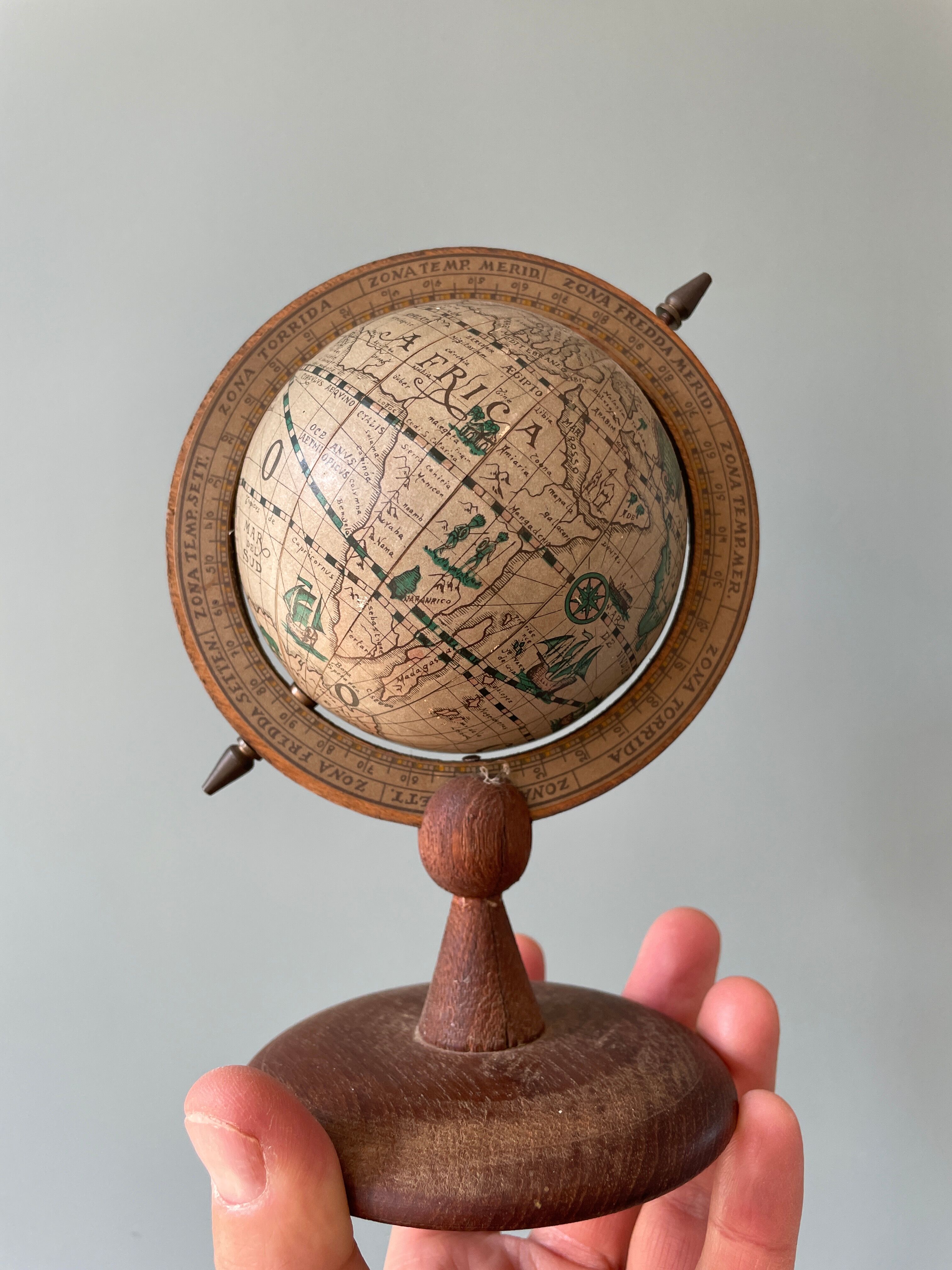 Vintage globe