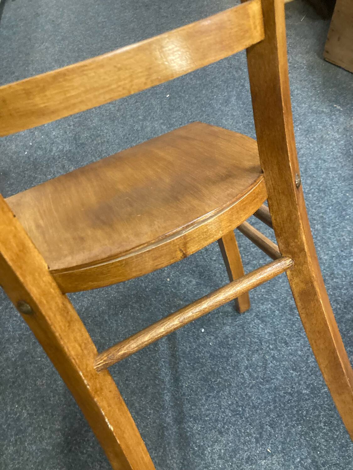 Pair of bistro chairs