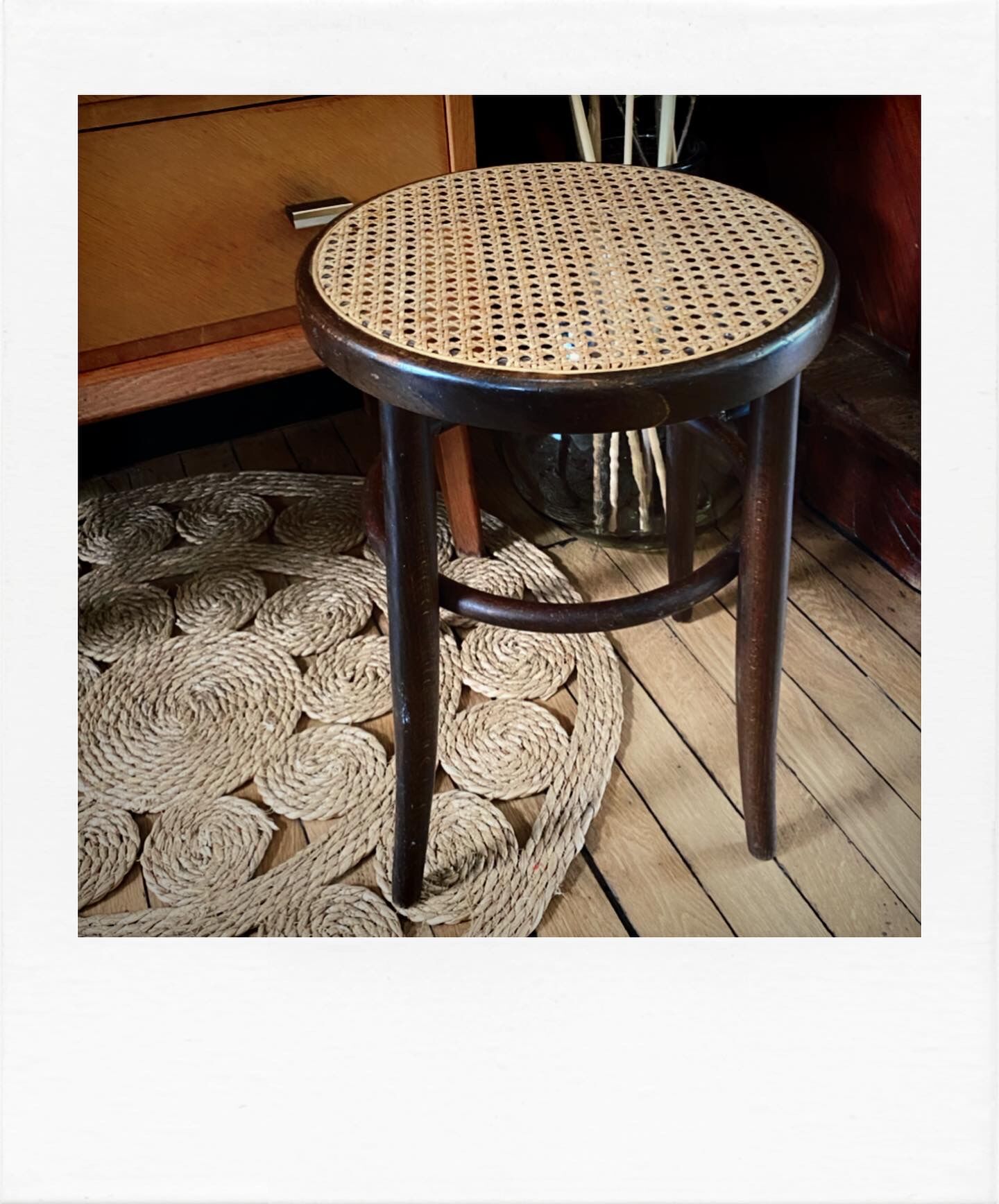 Wooden stool and canning