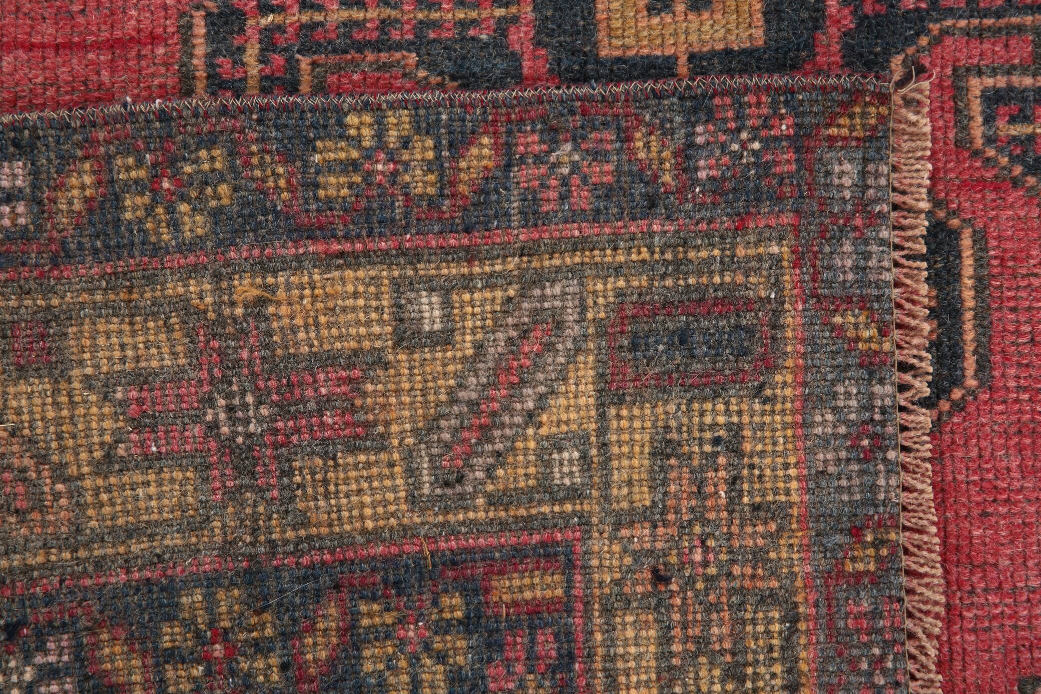 5x9 Red & Cream Classic Persian Rug, 152x271Cm