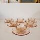 Set 6 cups and new rosaline saucers