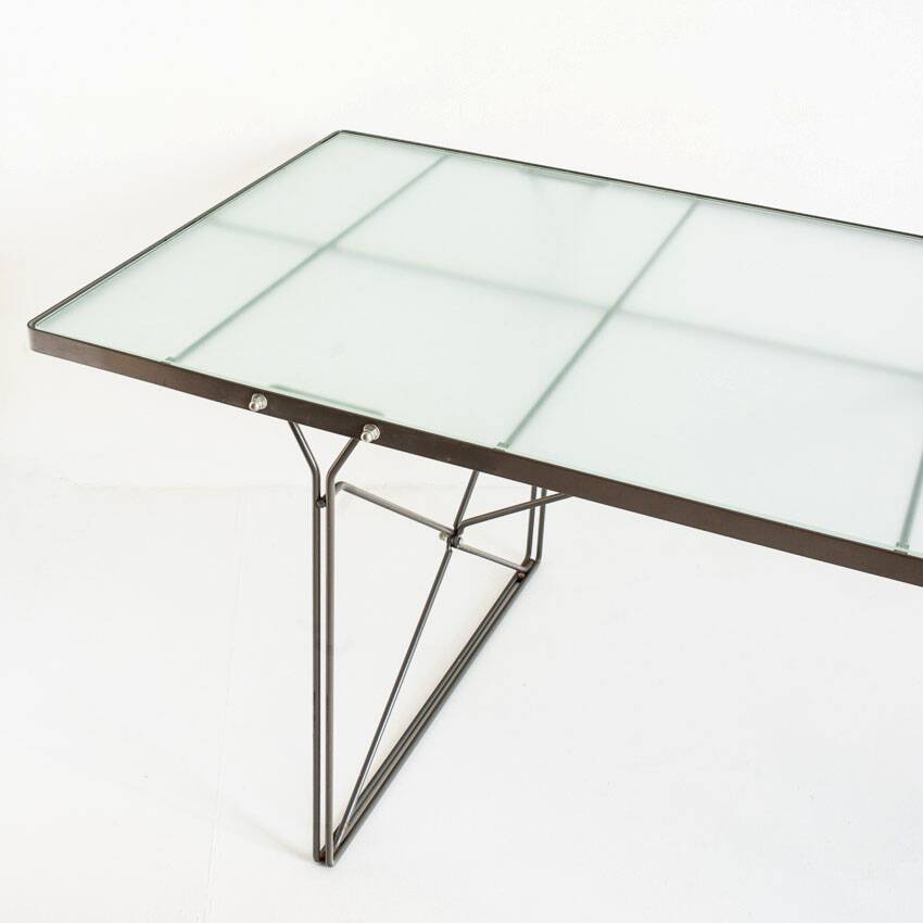 Vintage dining table or desk. moment collection by niels gammelgaard for ikea. 80s-90s.