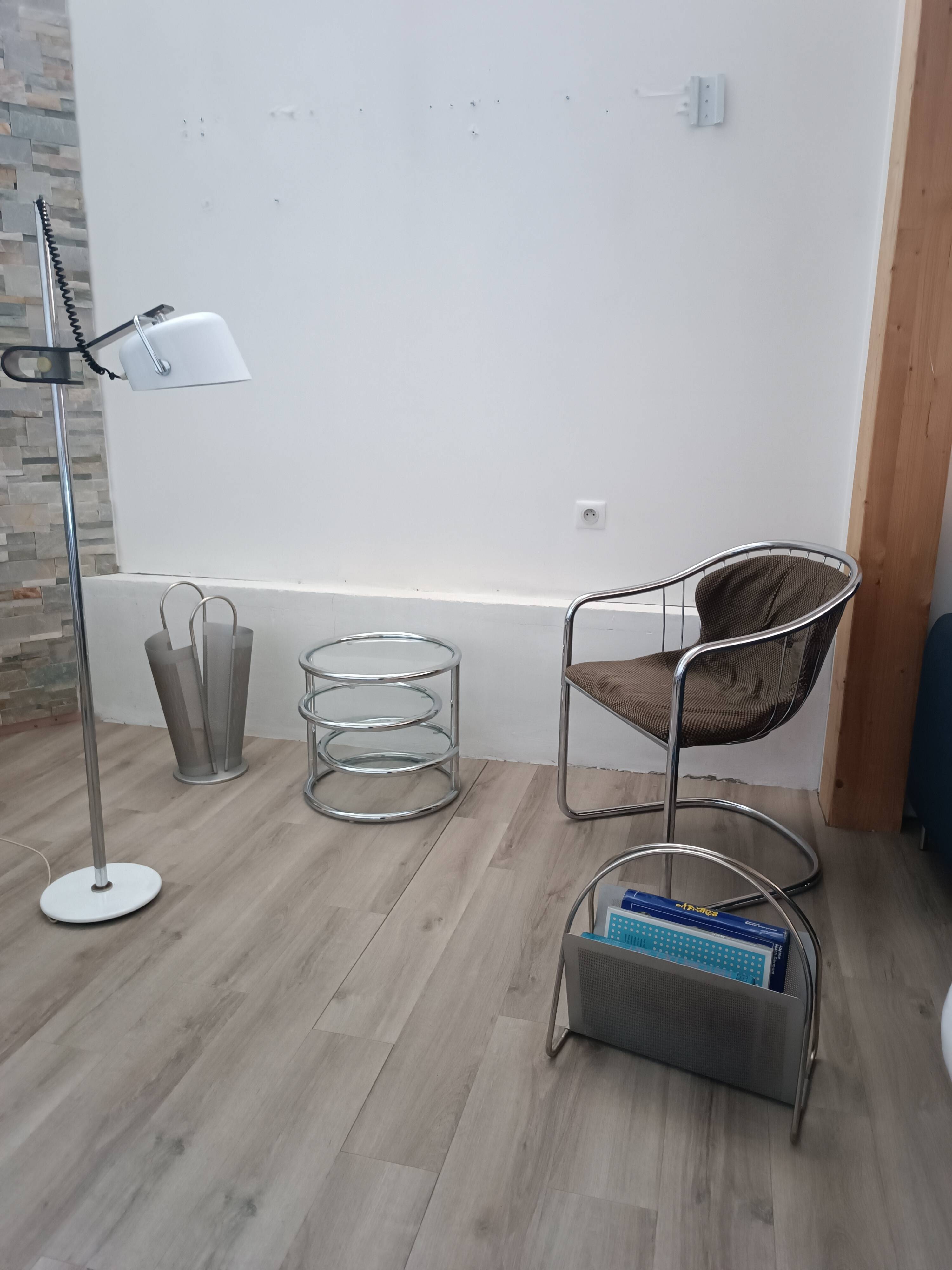 Magazine rack and umbrella stand Marius Mascagni 1970s