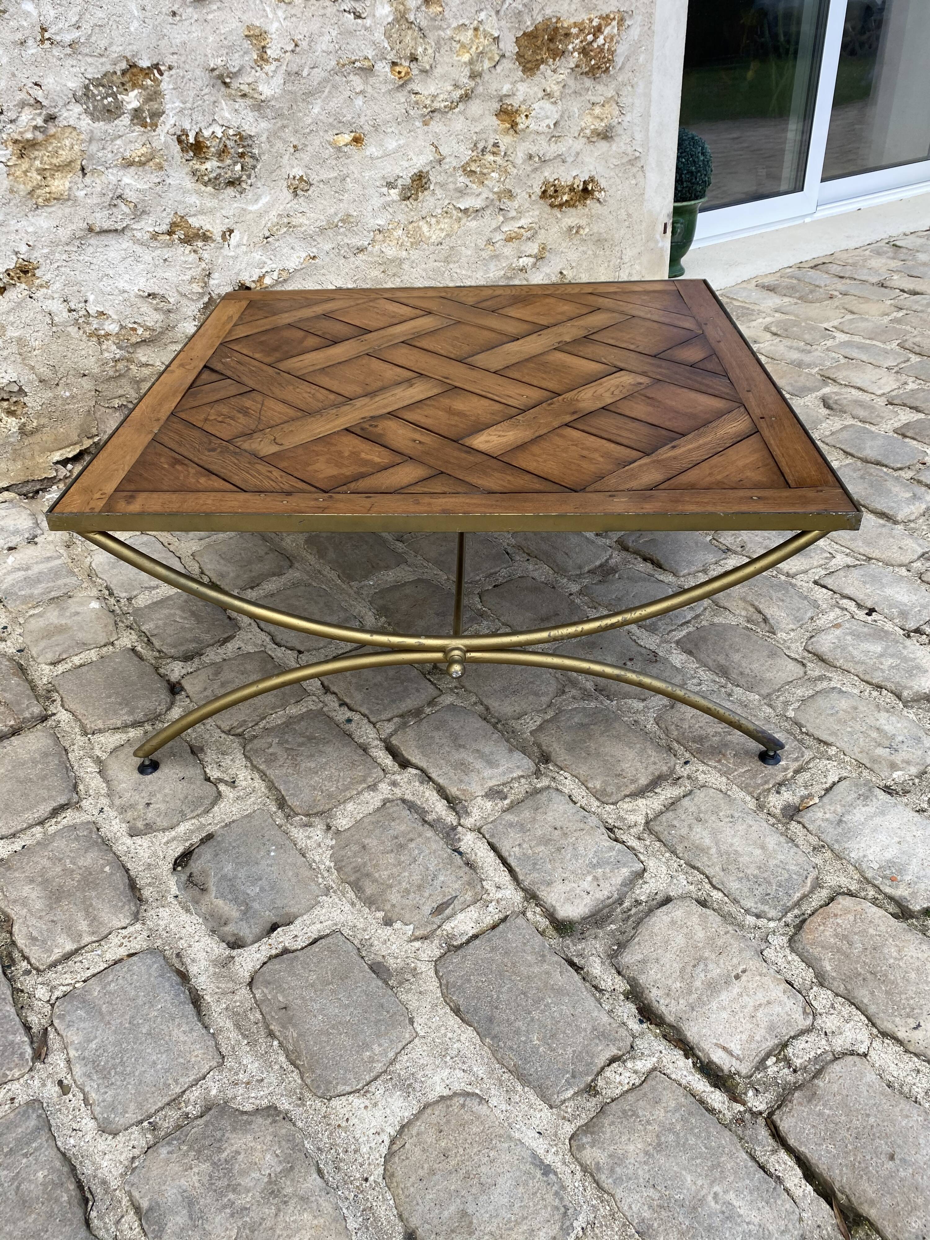 Versailles parquet coffee table