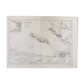 Ancient Marine Map of Haiti - Port to the Prince