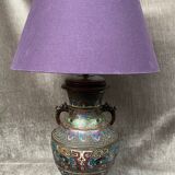 Lampe cloisonnée