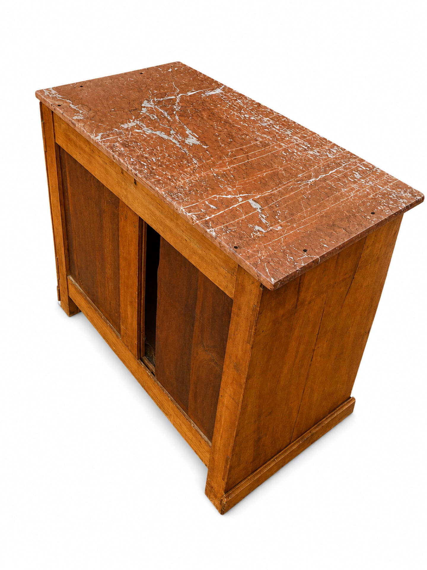 Old buffet with marble top