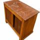 Old buffet with marble top