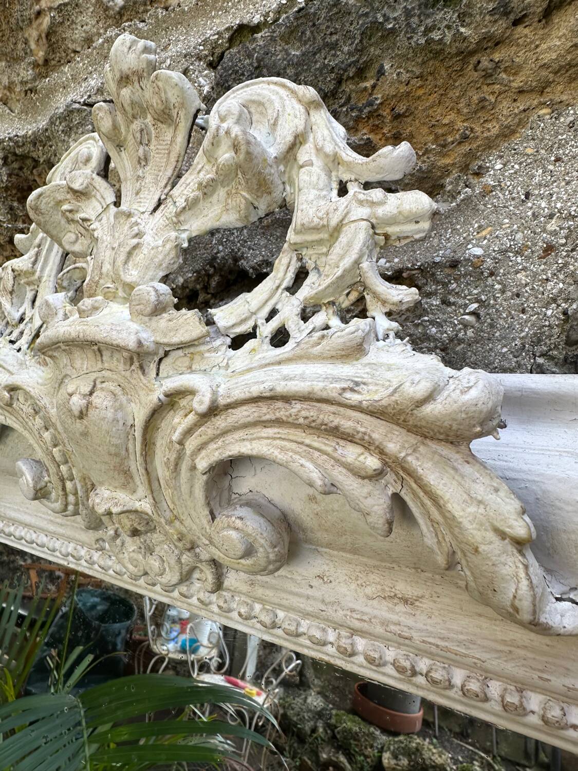 Antique Louis Philippe trumeau mirror 167x102