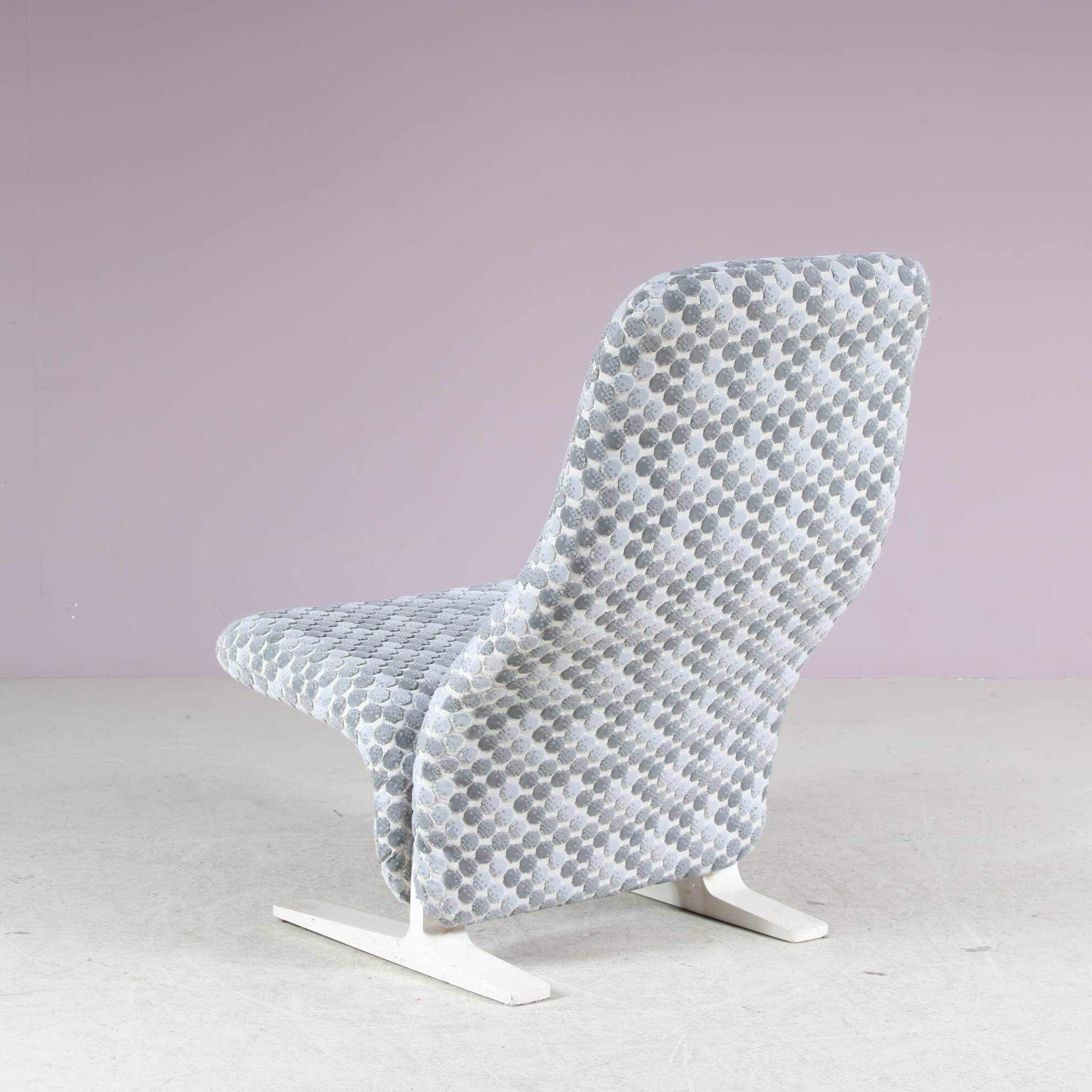 1970s “Concorde” Highback chair by Pierre Paulin for Artifort, Netherlands