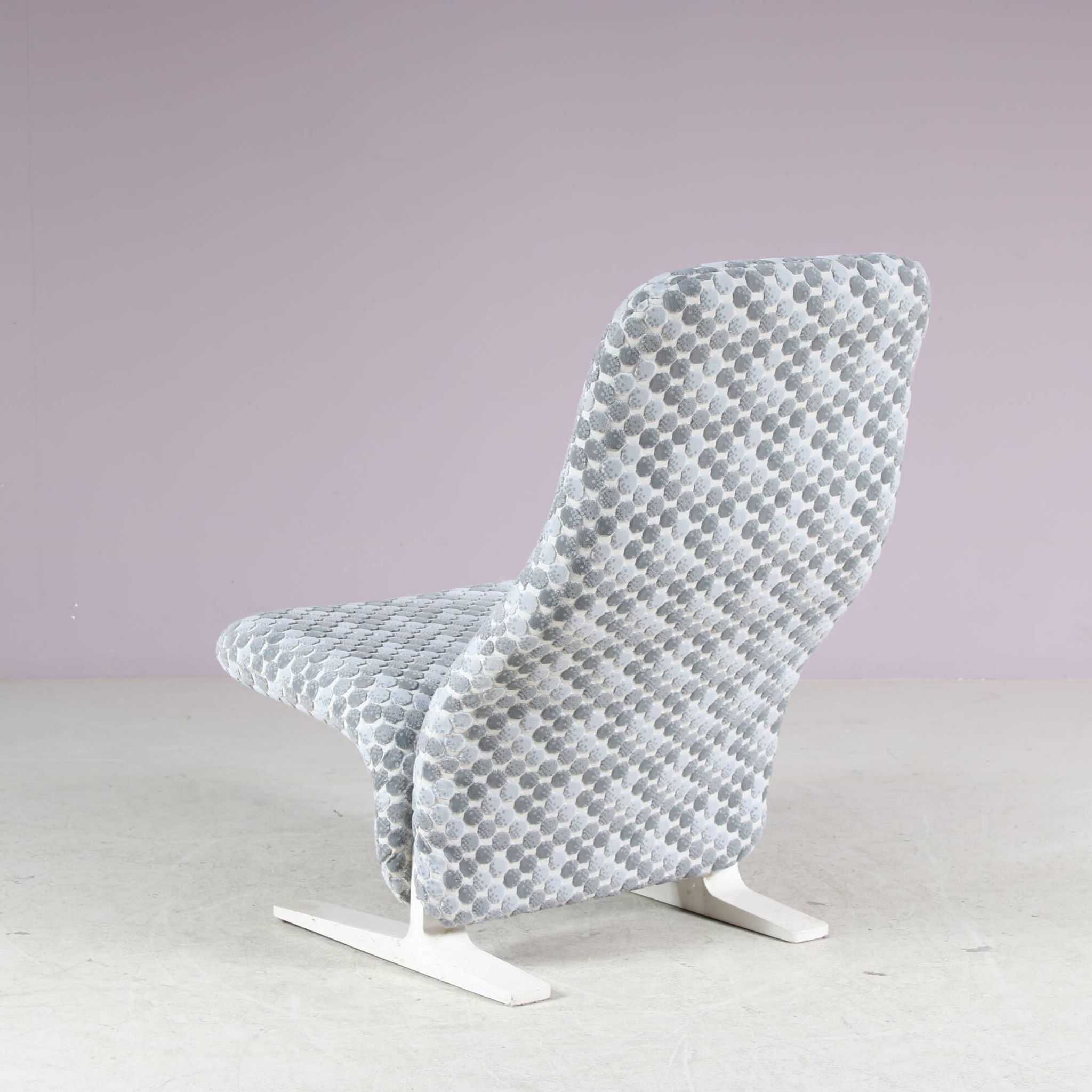 1970s “Concorde” Highback chair by Pierre Paulin for Artifort, Netherlands