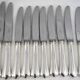 Ravinet d'Enfert, Ercuis Brantome set of 20 knives, 10 dinner knives + 10 dessert knives.