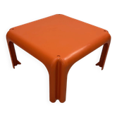 Elena orange coffee table — Vico Magistretti — Metra