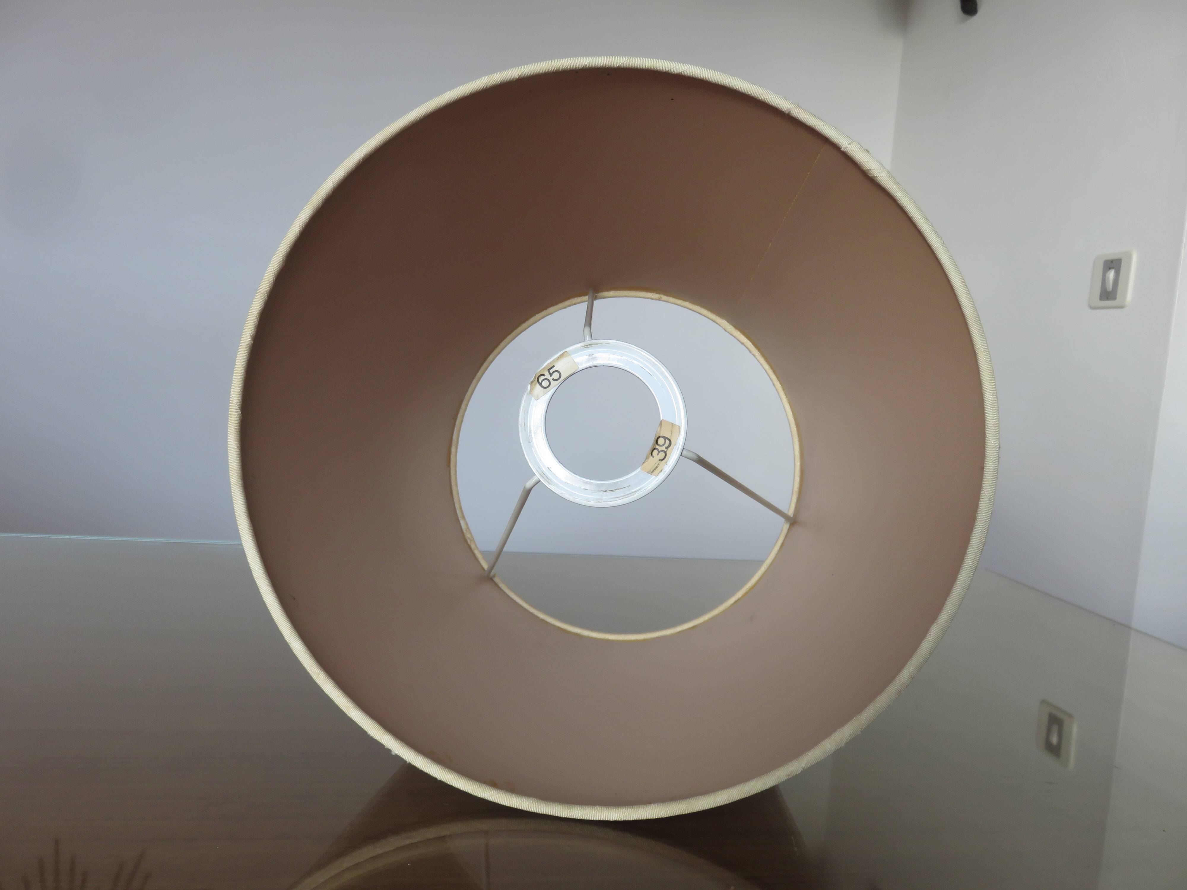 Lampe " ananas " en laiton 1970