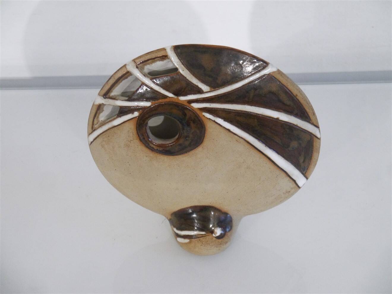 Vase forme libre en ceramique