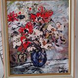 tableau bouquet de fleurs
