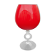 Vase opaline et verre