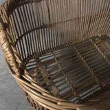 Cradle 60s rattan