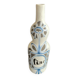 “Fine” earthenware bottle by Roger Capron Vallauris