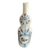“Fine” earthenware bottle by Roger Capron Vallauris