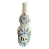 “Fine” earthenware bottle by Roger Capron Vallauris