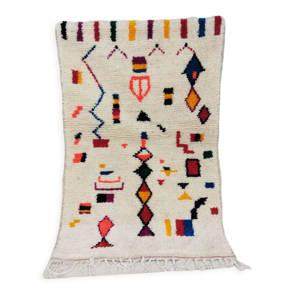 Tapis berbere marocain 152x100cm | Selency