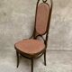 Série de 4 anciennes chaises bistrot Thonet en bois courbé