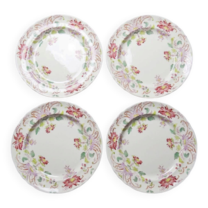 4 assiettes à dessert - longchamp