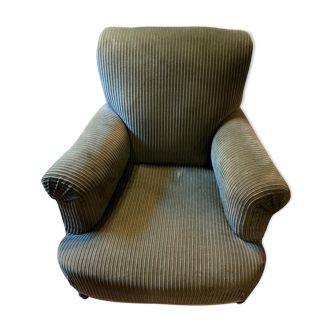 Antique toad armchair