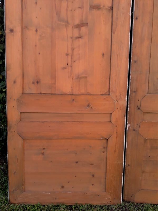 Pair of doors 101x233cm each, old sliding
