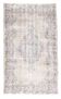 5x9 Rug For Living Room Gray Blue Handmade Wool Antique Turkish Rug, 156x264Cm