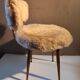 Chaise  moumoute vintage pour enfant