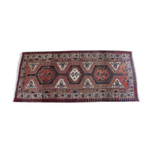 tapis vintage à franges