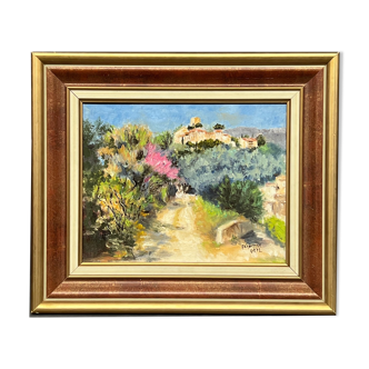 Françoise Gril "Provencal landscape".