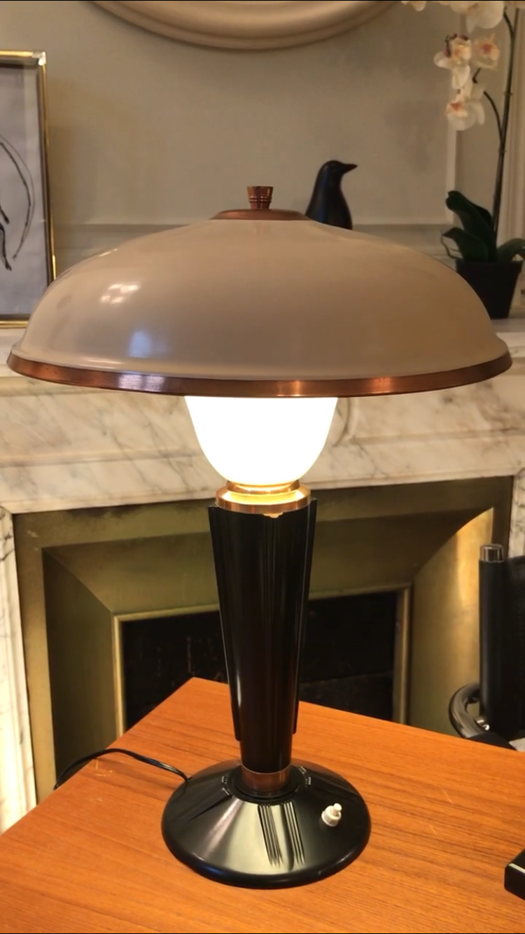 Mushroom Lamp for Jumo, 1940