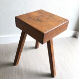 Tripod wooden stool