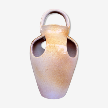 Vase enamelled sandstone