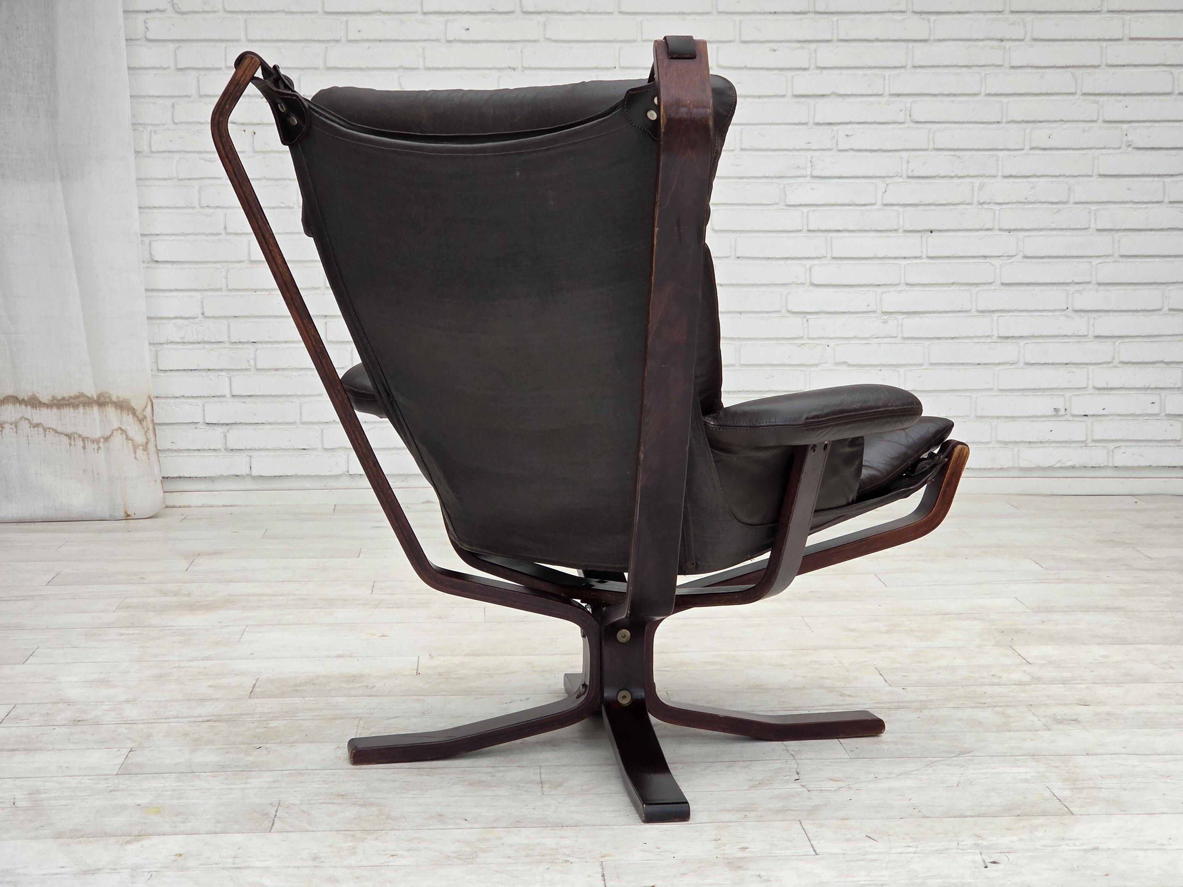1970s, Norwegian chair by Sigurd Ressel, model "Falcon".
