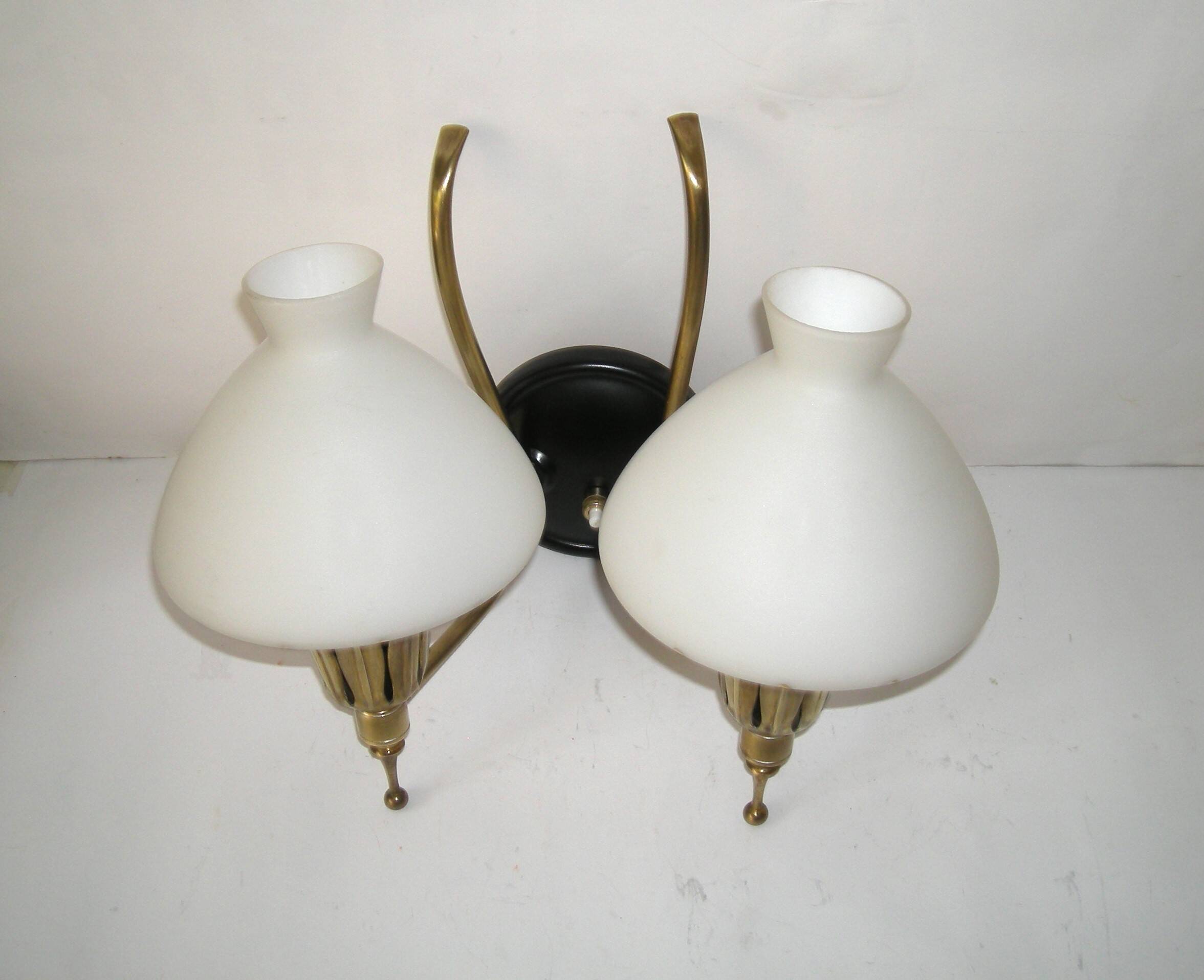 Double wall light Lunel from the 1950s.