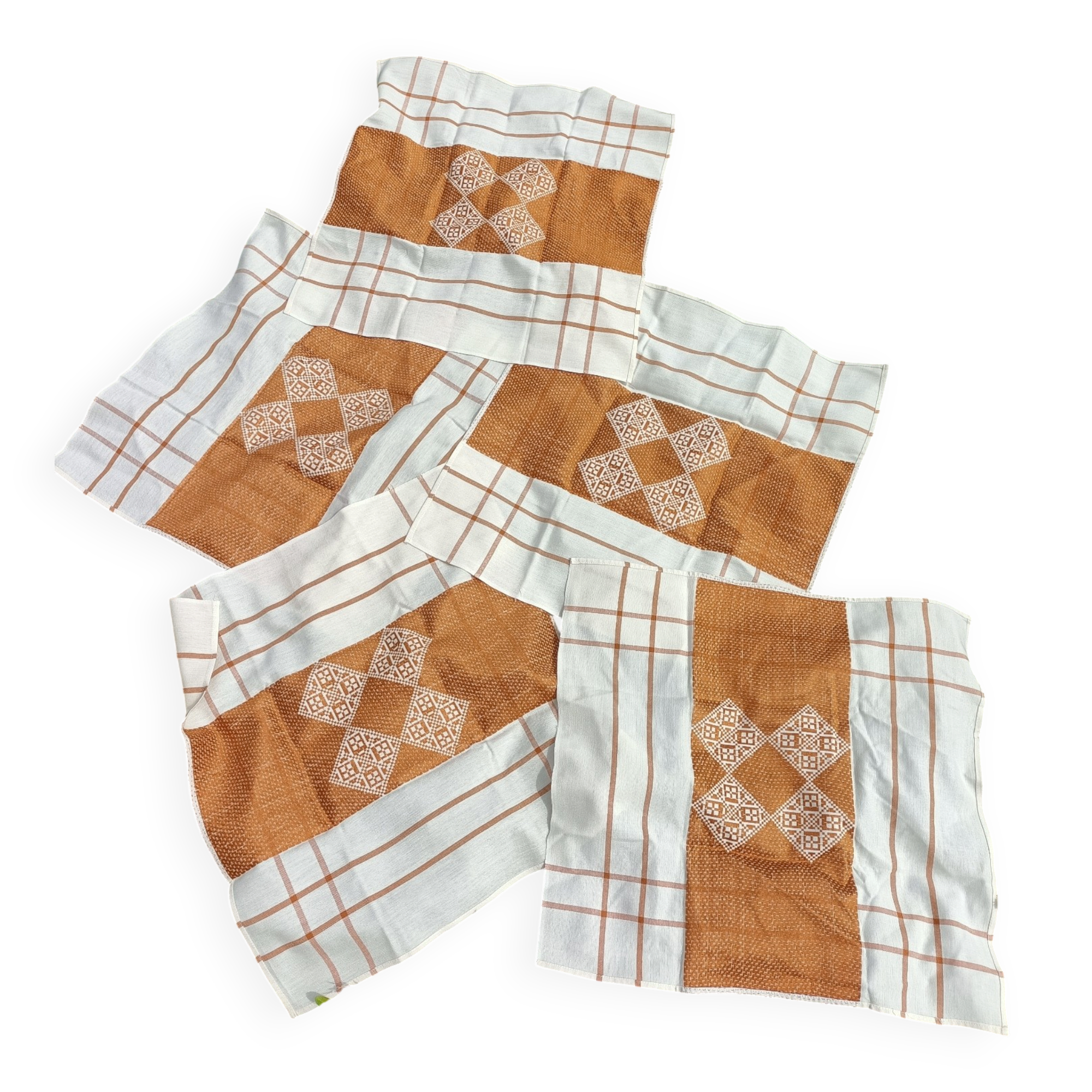 Set of retro napkins