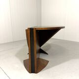 Art deco architectal collapsible coffee table 1930’s