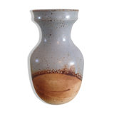Ball vase grey vintage ceramic