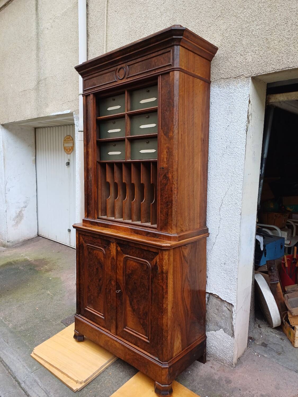 Ancien meuble de Notaire époque Napoléon 3, 19ème