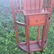 Art Deco mahogany cloakroom