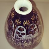 Porcelain vase Signed Hamage Moulin Loups