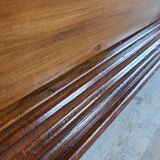 Rustic Wardrobe in Fir with Curtains