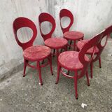 5 Baumann seagull bistro chairs