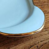 Vintage Porcelain Foie Gras Tray | Oval Duck/Swan Shaped Dish