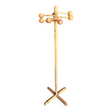 1960 modernist vintage coat rack in fir 7 b