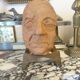 Terracotta bust of Jean Gabin